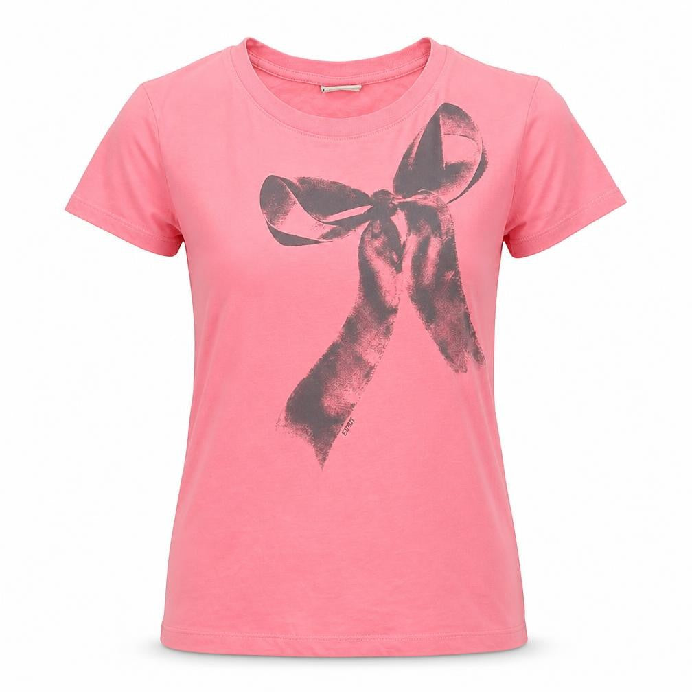 Womens UK Size 2XS Esprit Pink Basic T-Shirt