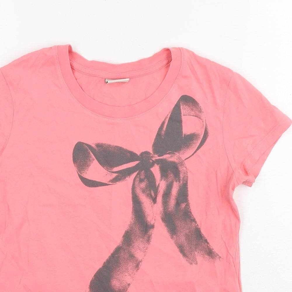 Womens UK Size 2XS Esprit Pink Basic T-Shirt