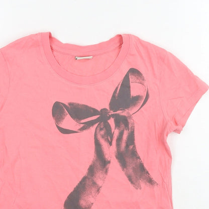 Womens UK Size 2XS Esprit Pink Basic T-Shirt