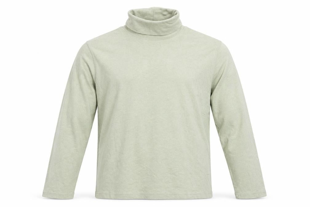 Mens UK Size L Lands' End Green  T-Shirt