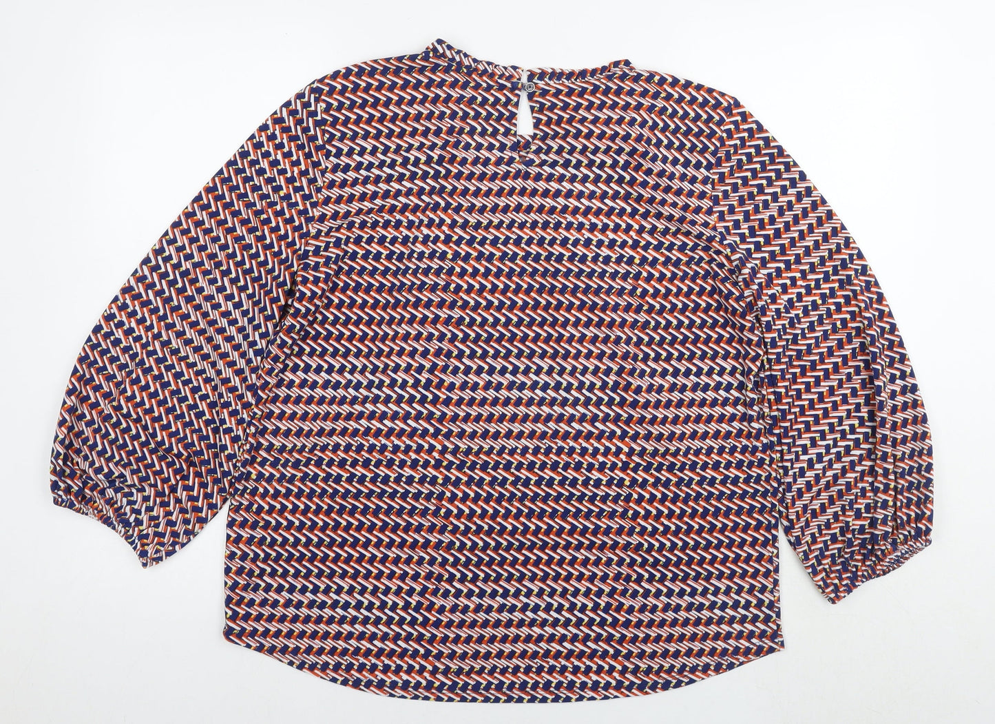 Womens UK Size L Adrianna Papell Multicoloured Basic Blouse