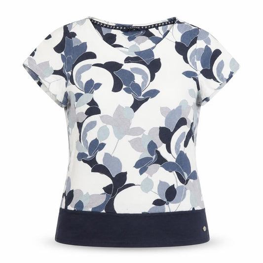 Womens UK Size 12 Maine Blue Basic Blouse