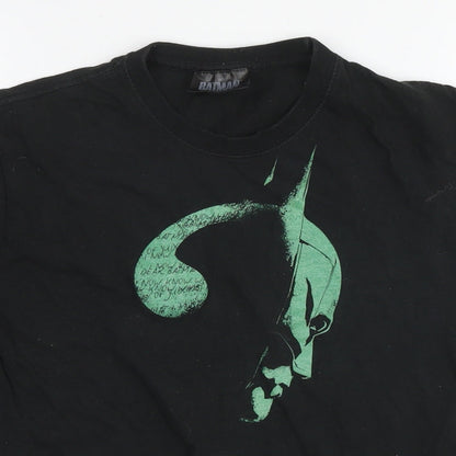 Mens UK Size S Batman Black  T-Shirt