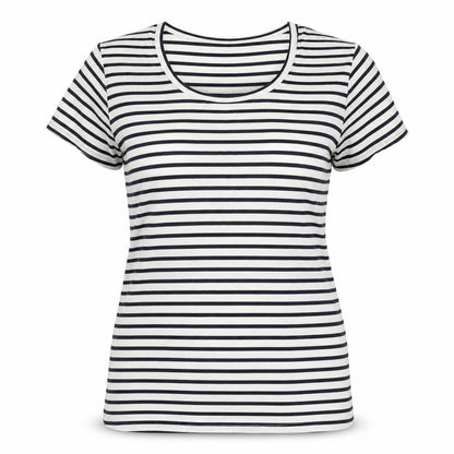 Womens UK Size 14 Cotton Traders White Basic T-Shirt
