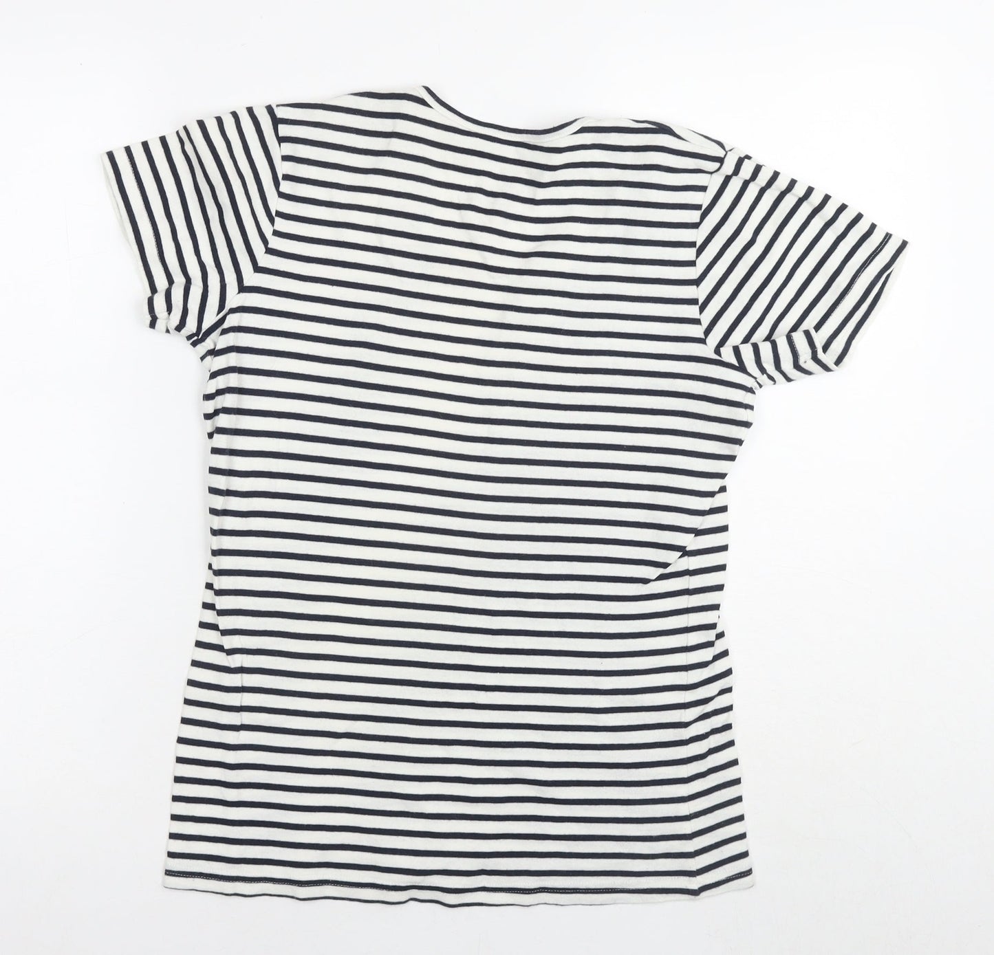 Womens UK Size 14 Cotton Traders White Basic T-Shirt