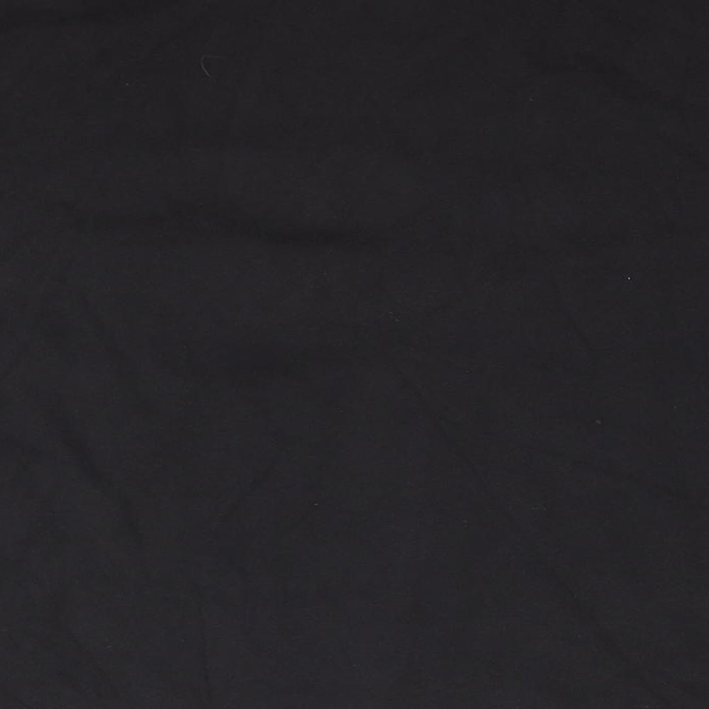 Womens UK Size M Disney Black Basic T-Shirt