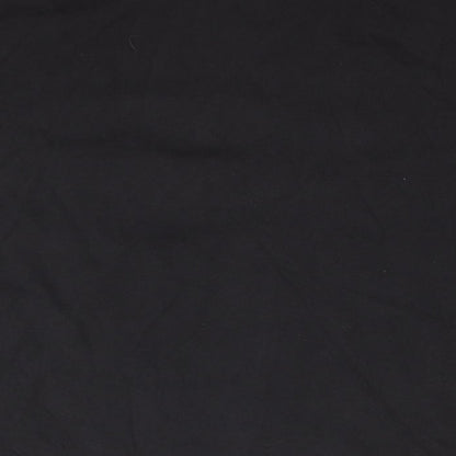 Womens UK Size M Disney Black Basic T-Shirt