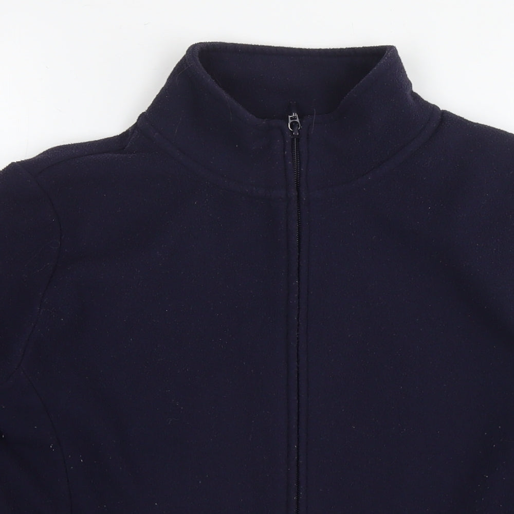 EWM Womens Blue Jacket Size 14 Zip - Size 14-16