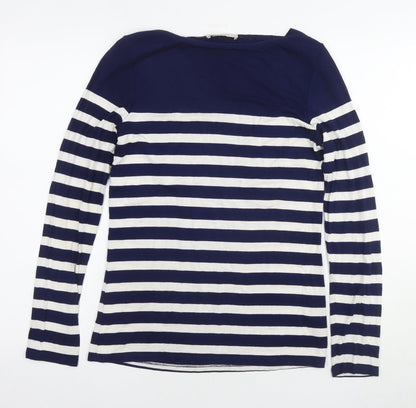 Womens UK Size M Oasis Blue Basic Blouse