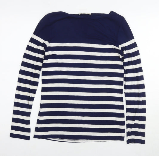 Womens UK Size M Oasis Blue Basic Blouse
