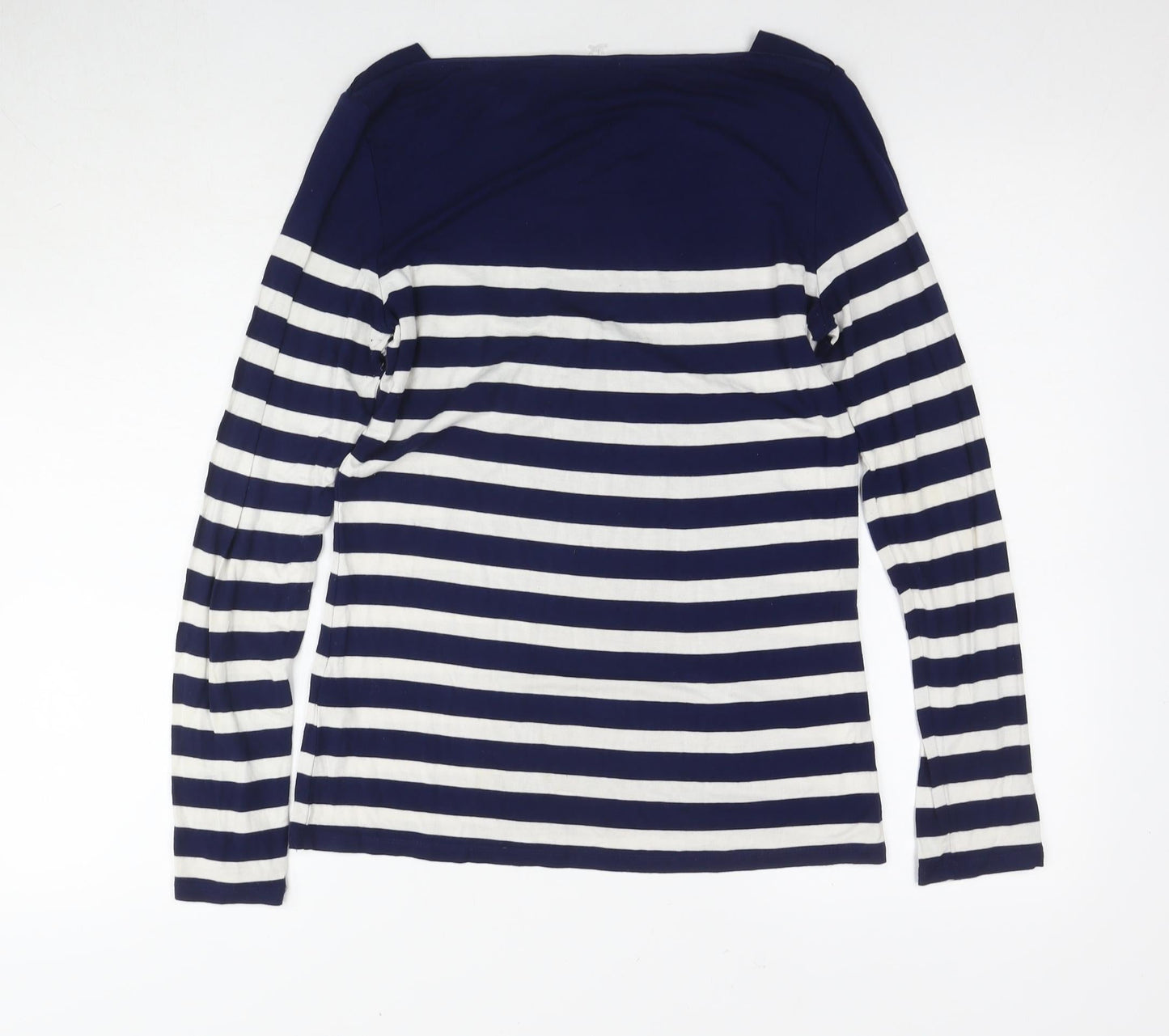 Womens UK Size M Oasis Blue Basic Blouse