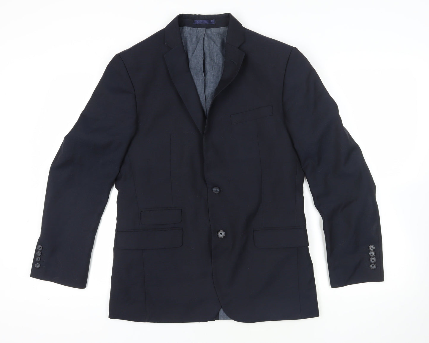 Mens UK Size 40 Jasper Conran Regular Black Suit Jacket