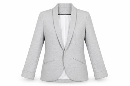 Womens UK Size 4 Miss Selfridge Grey Basic Jacket