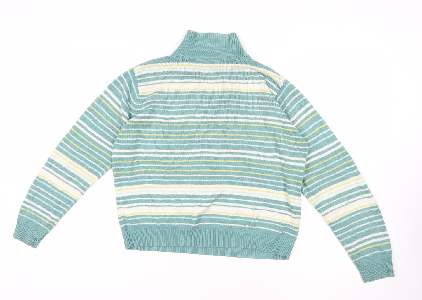 Womens UK Size 14 EWM Multicoloured Pullover Jumper
