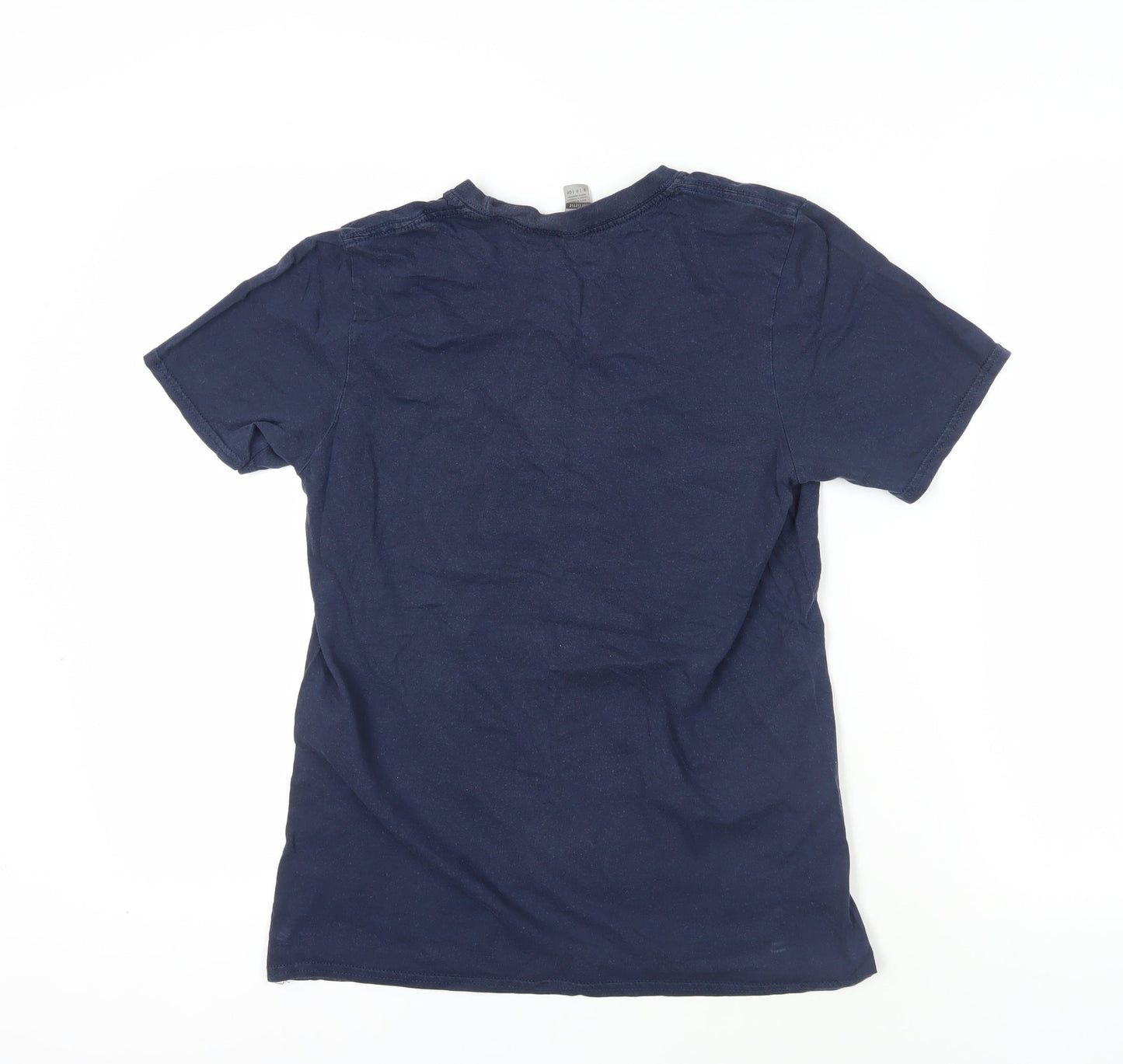 Unisex Adults UK Size S Star Wars Blue Basic T-Shirt