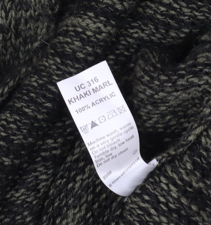 Jeffrey & Paula Green Chunky Knit Cape Size 20/22