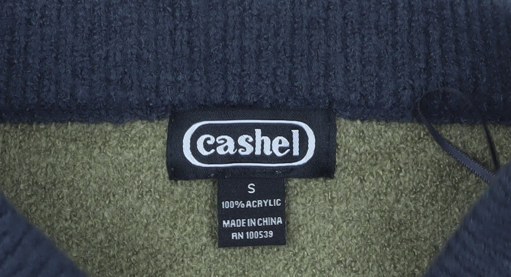 Cashel Green Midi Skirt, S, Acrylic, Winter Essential