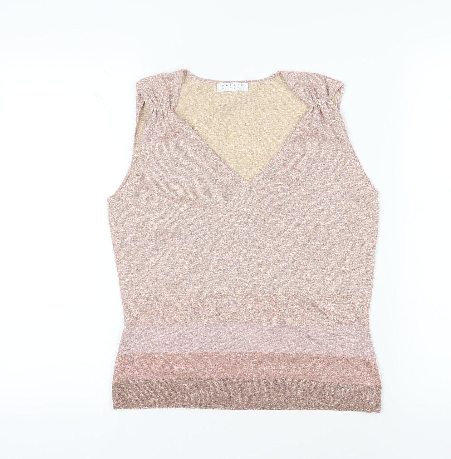 Womens UK Size M Precis Beige  Tank