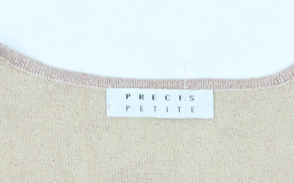 Womens UK Size M Precis Beige  Tank