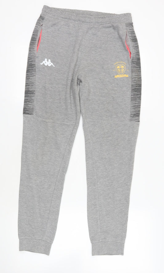 Kappa Grey Jogger Trousers, Large, Sports Style