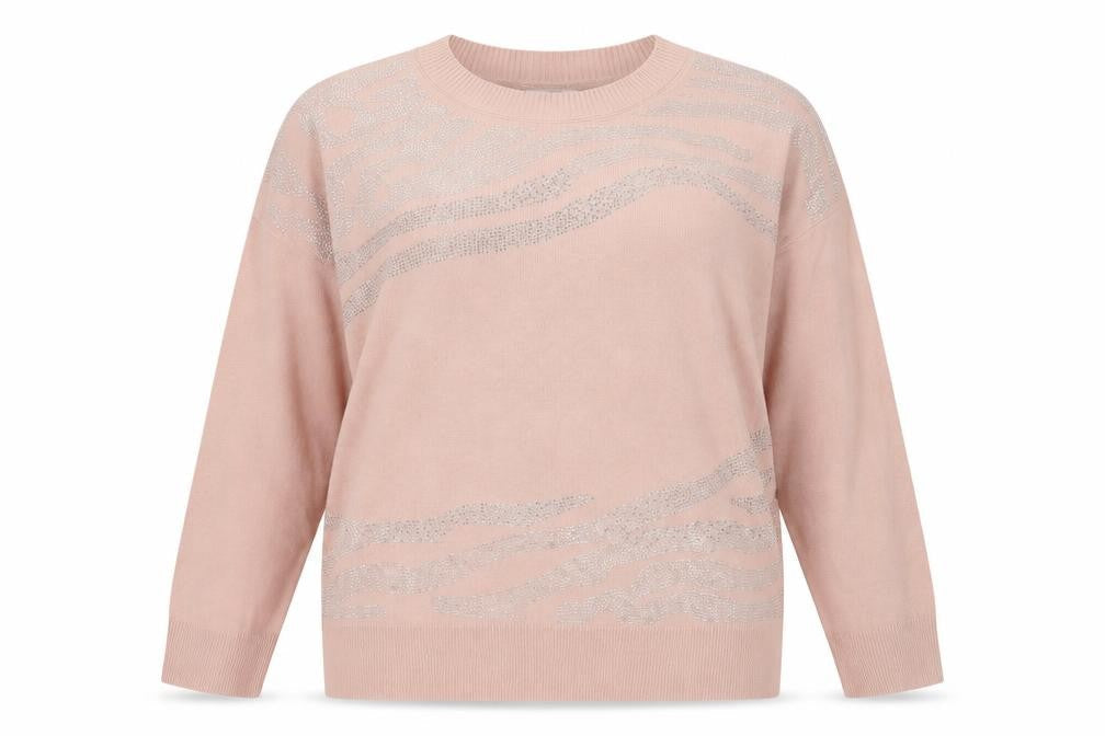 Womens UK Size L NEXT Pink Pullover Jumper