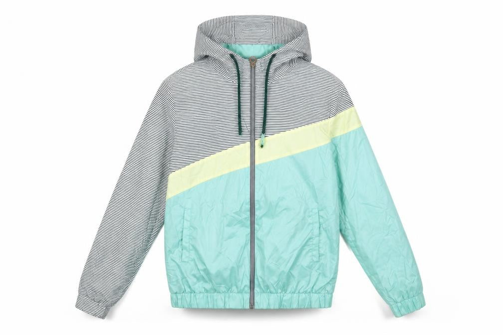 Front view of Pull&Bear Multicoloured Windbreaker Jacket 12-13 Years