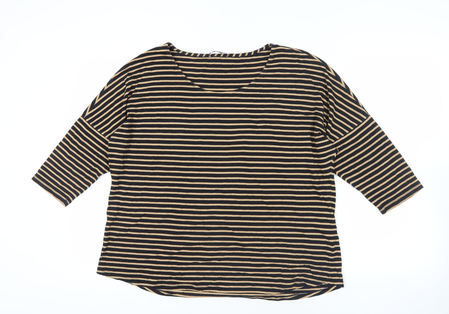 Womens UK Size 20 Marks and Spencer Multicoloured Basic T-Shirt