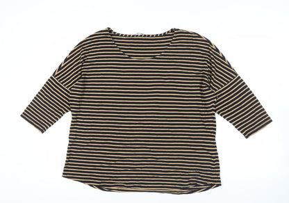 Womens UK Size 20 Marks and Spencer Multicoloured Basic T-Shirt
