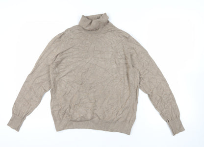 Womens UK Size XL H&M Beige Pullover Jumper