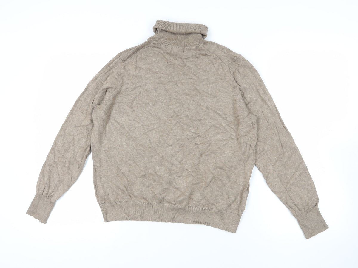Womens UK Size XL H&M Beige Pullover Jumper