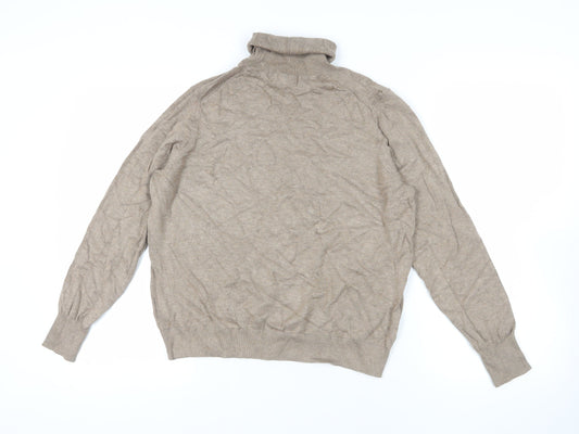 Womens UK Size XL H&M Beige Pullover Jumper