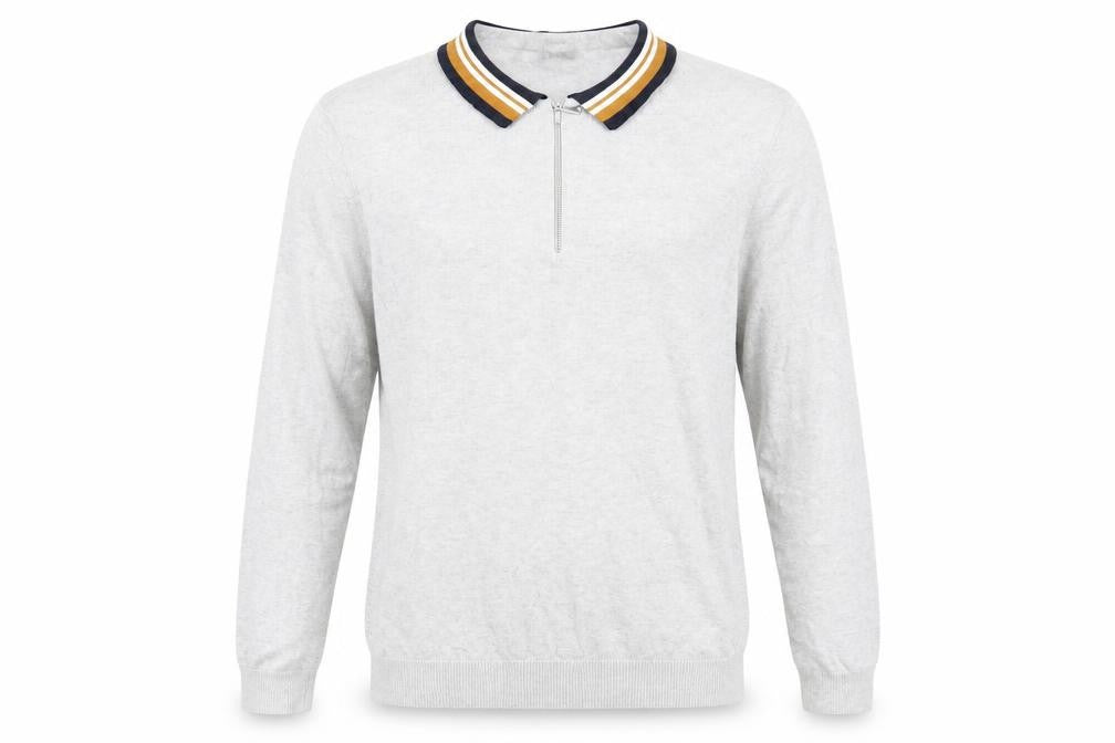 Mens UK Size M New Look Grey Pullover Jumper
