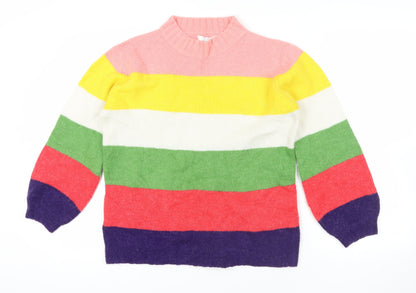 Womens UK Size M NEXT Multicoloured Pullover Jumper