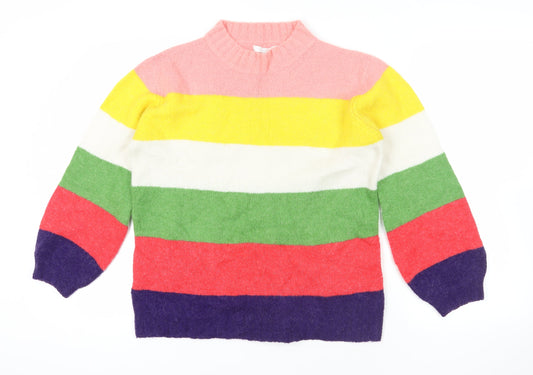 Womens UK Size M NEXT Multicoloured Pullover Jumper