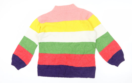 Womens UK Size M NEXT Multicoloured Pullover Jumper