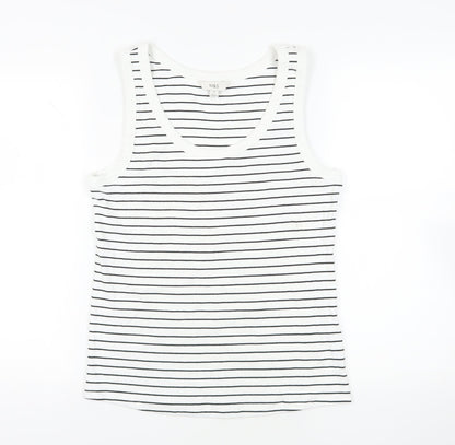 Womens UK Size 18 Marks and Spencer White Basic Tank