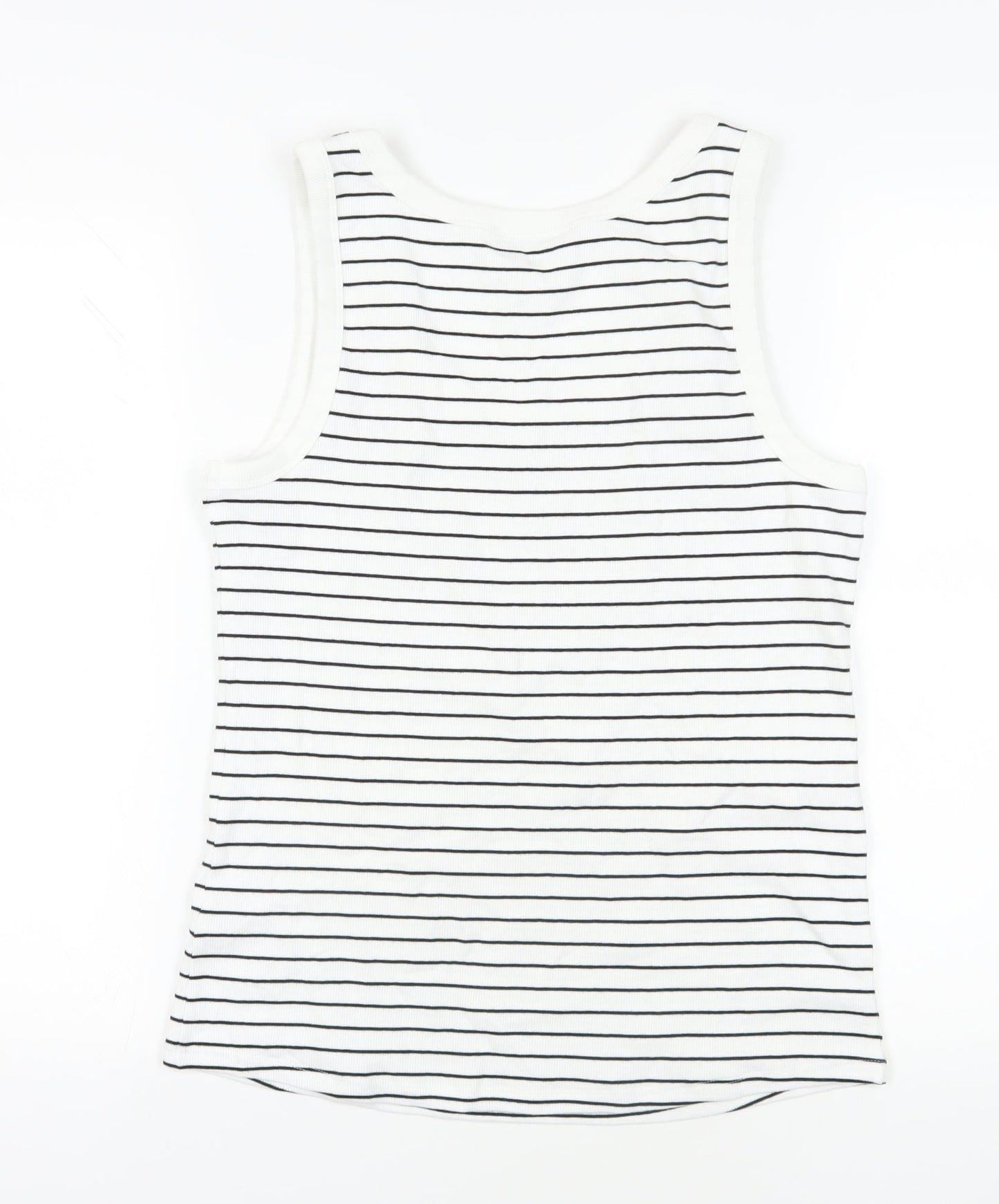 Womens UK Size 18 Marks and Spencer White Basic Tank