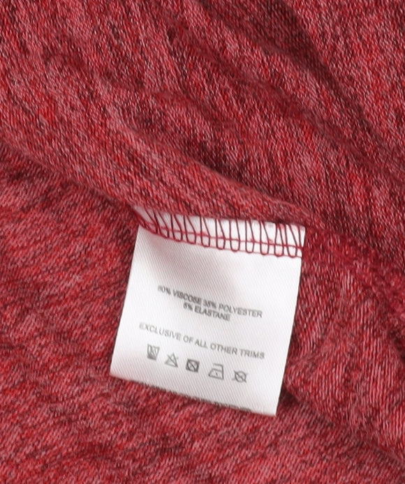 Womens UK Size L Klass Red Pullover Jumper