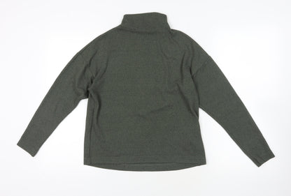 Womens UK Size XS Uniqlo Green Pullover Jumper