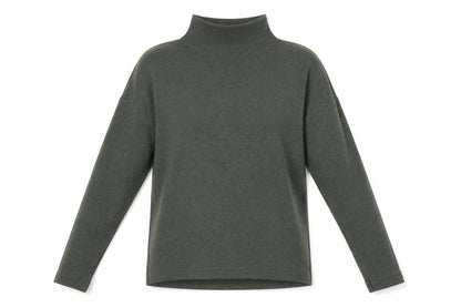 Womens UK Size XS Uniqlo Green Pullover Jumper