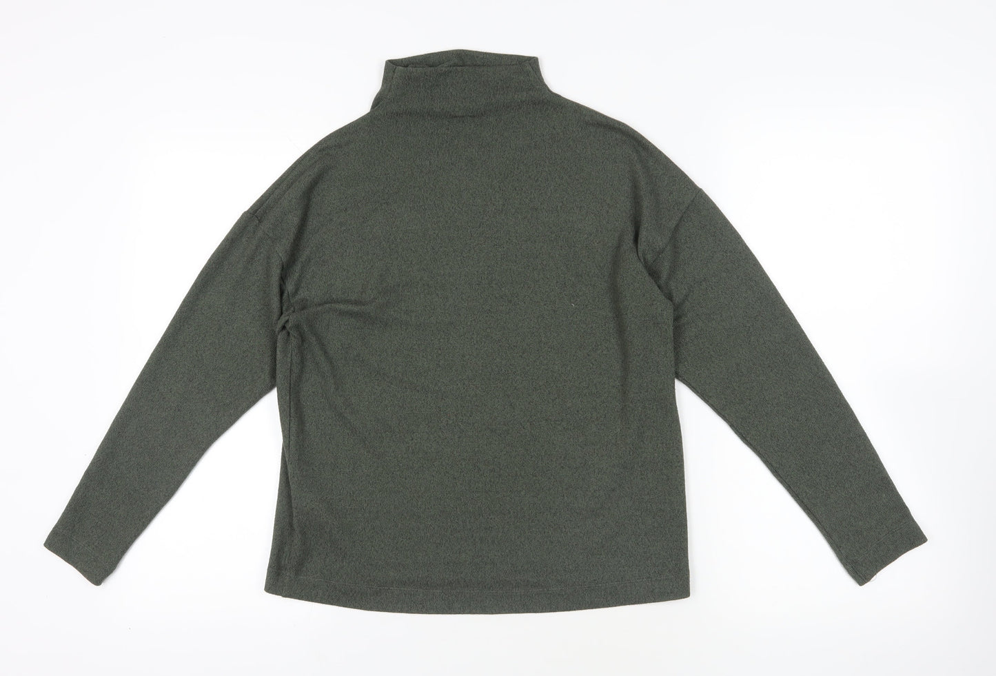 Womens UK Size XS Uniqlo Green Pullover Jumper