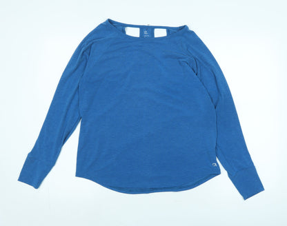 Womens UK Size S Gap Blue Jersey T-Shirt
