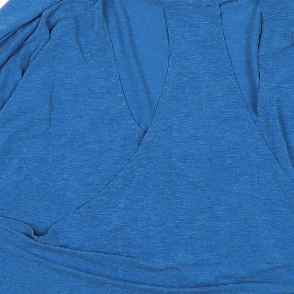 Womens UK Size S Gap Blue Jersey T-Shirt