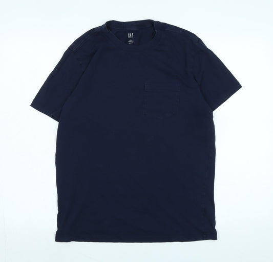 Mens UK Size S Gap Blue  T-Shirt
