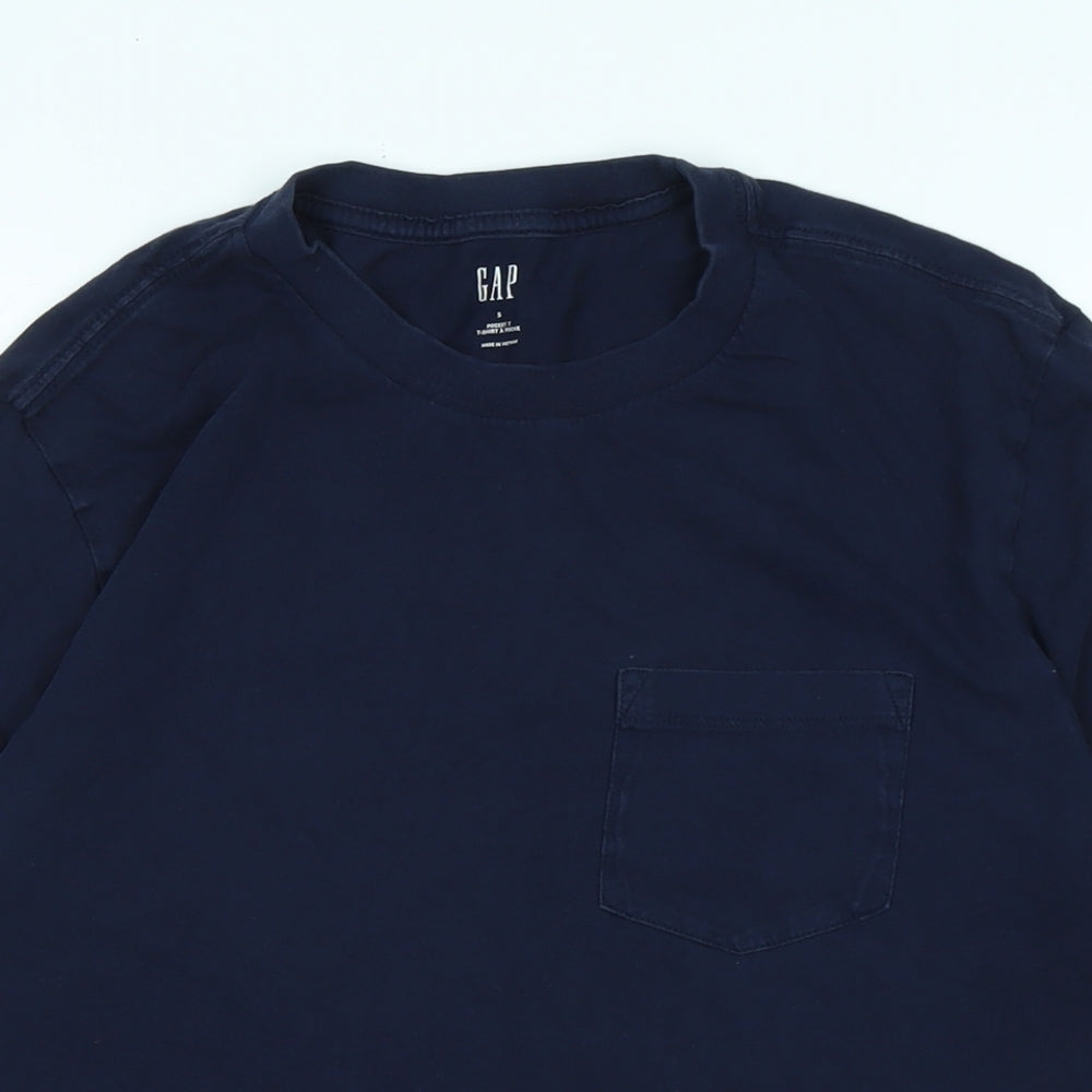 Mens UK Size S Gap Blue  T-Shirt