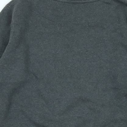 Russell Athletic Boys Grey Cotton Pullover Sweatshirt Size 12-13 Years - Logo