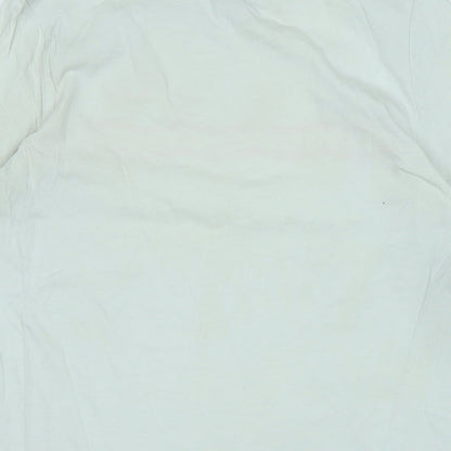Womens UK Size M Lee White Basic T-Shirt