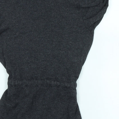 Womens UK Size S Mango Grey Pullover Jumper