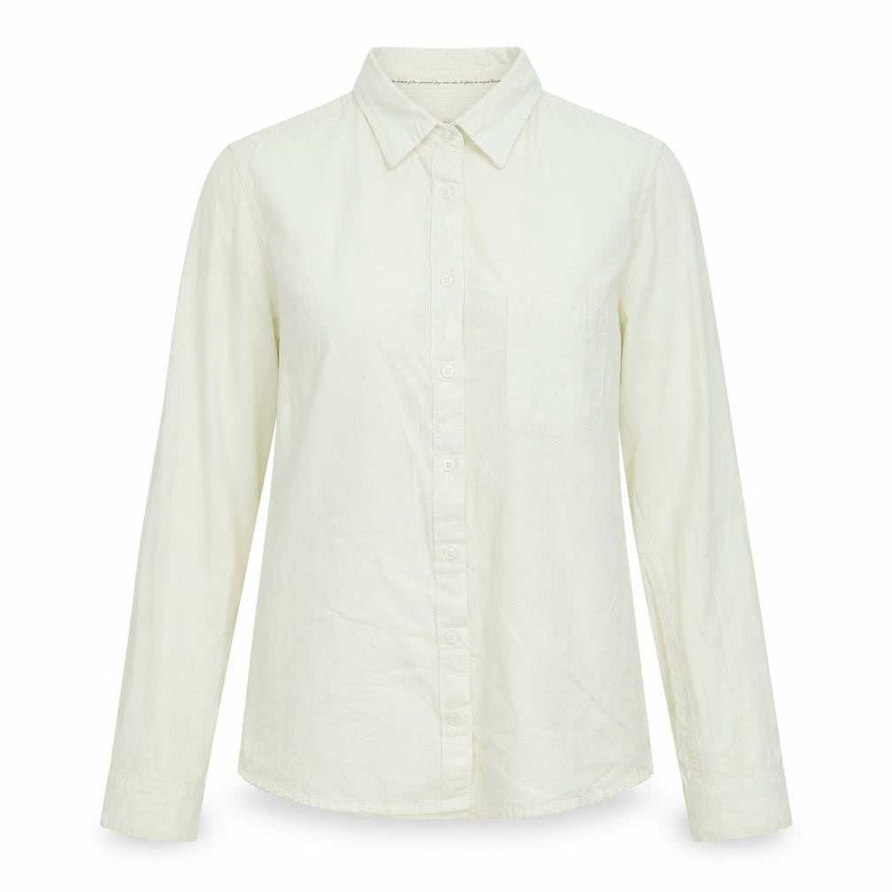 Womens UK Size S Lee Ivory Basic Blouse