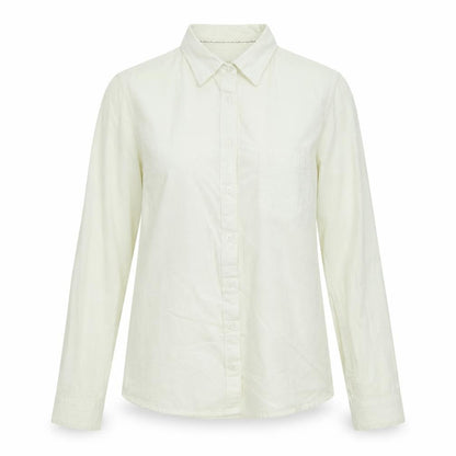 Womens UK Size S Lee Ivory Basic Blouse